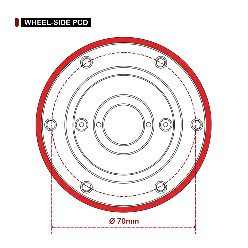 QR70 Bundle (70mm PCD) for Moza - Image 6